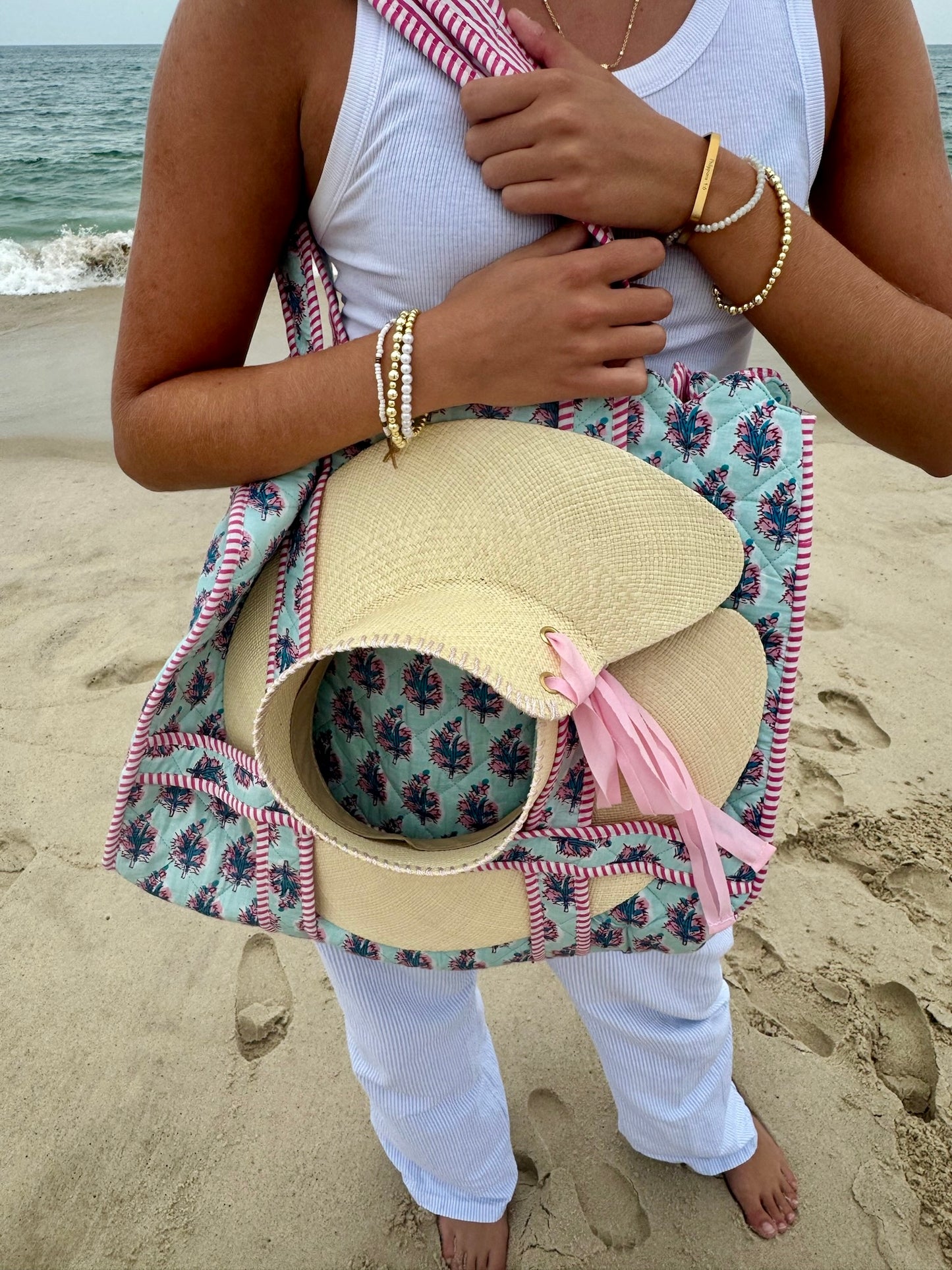 Watercolor Beach Tote