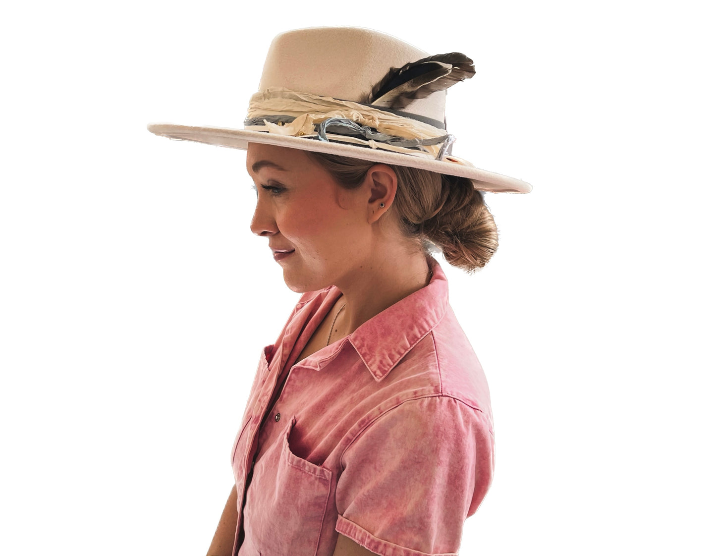 The Classic Felt Rancher + Fabric Band