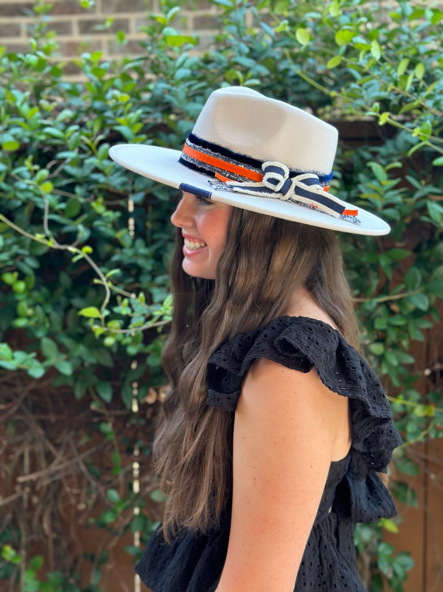 Classic Rancher in Navy & Orange