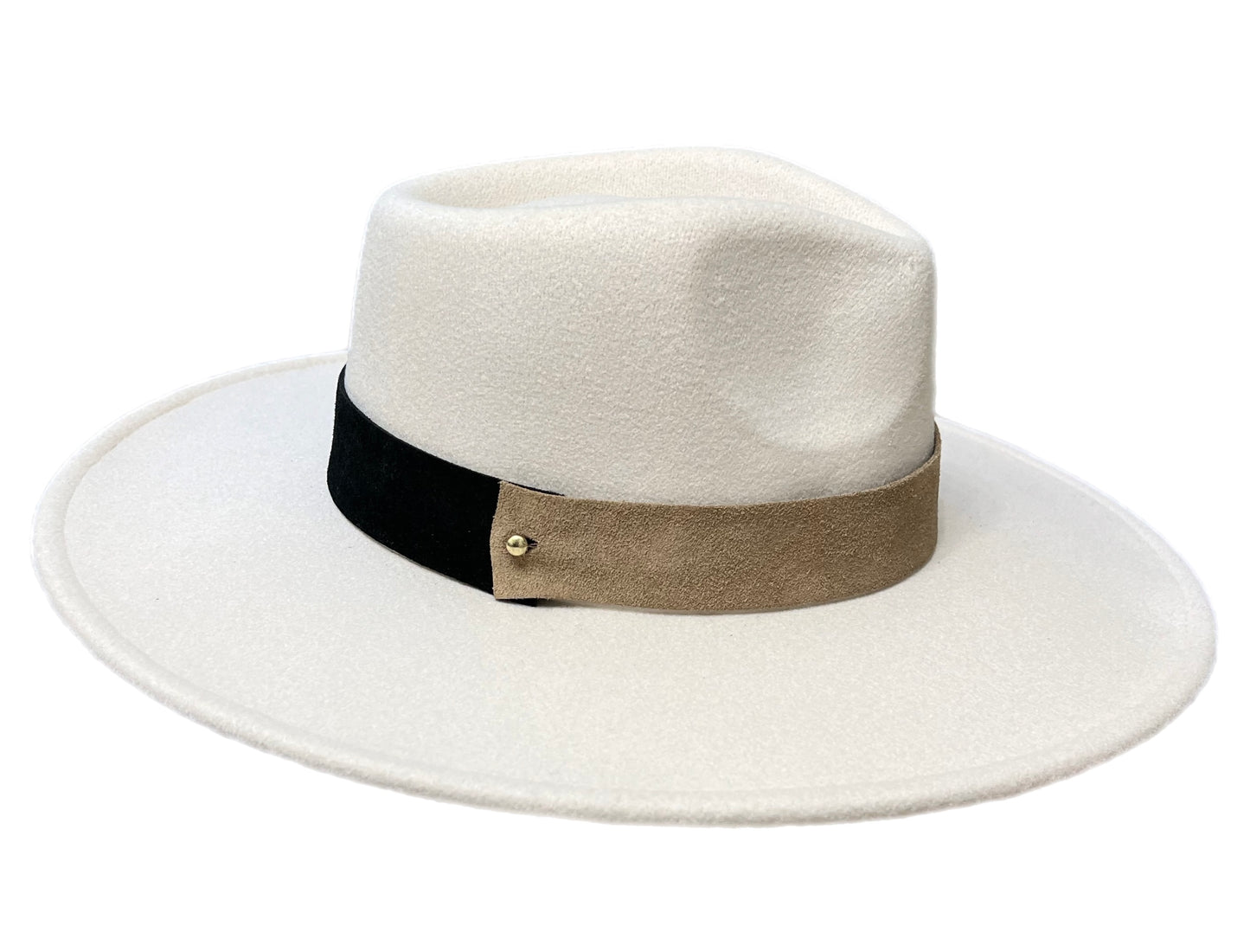 Custom Classic Colorblock Felt Rancher