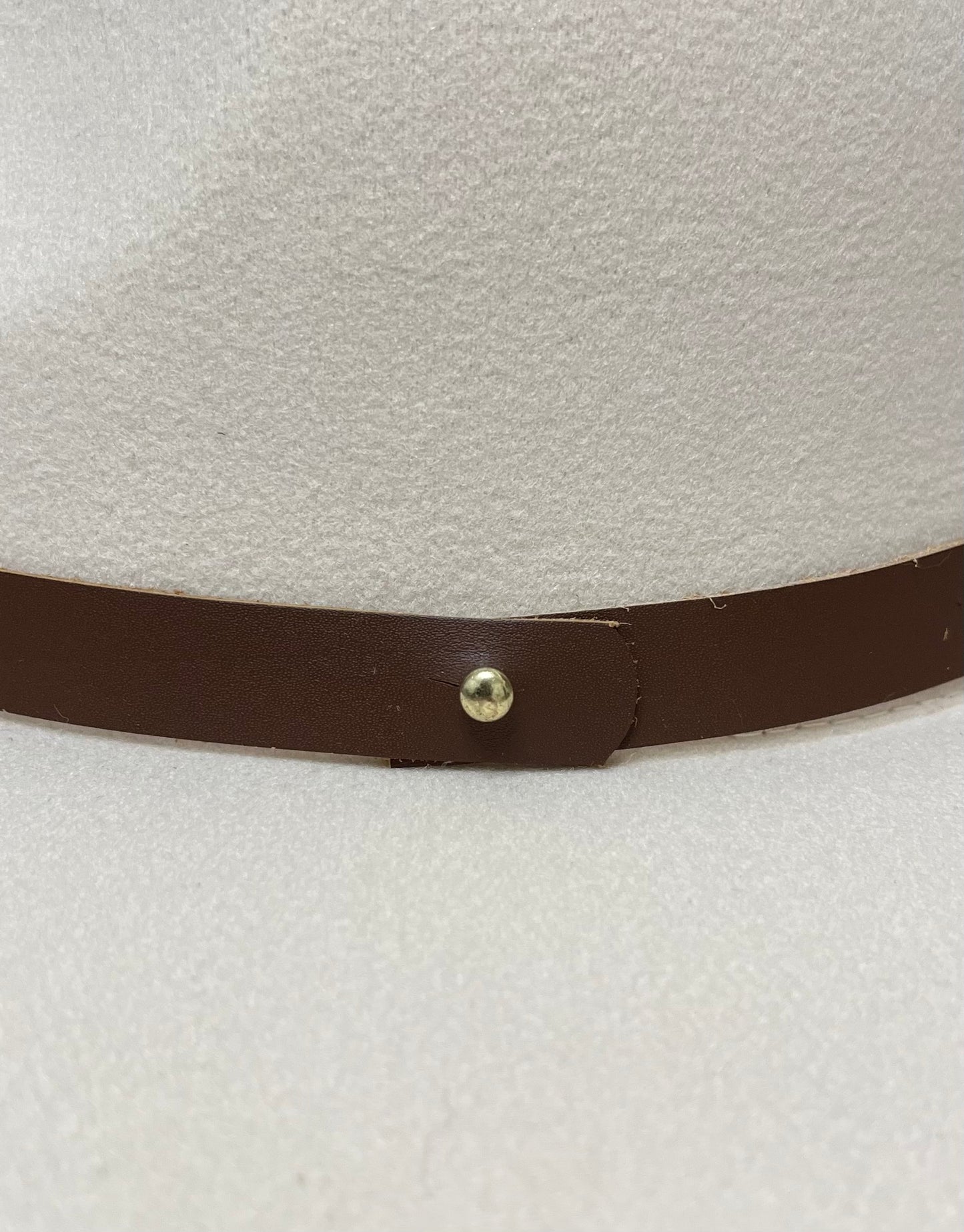 The Classic Felt Rancher + Thin Leather Band