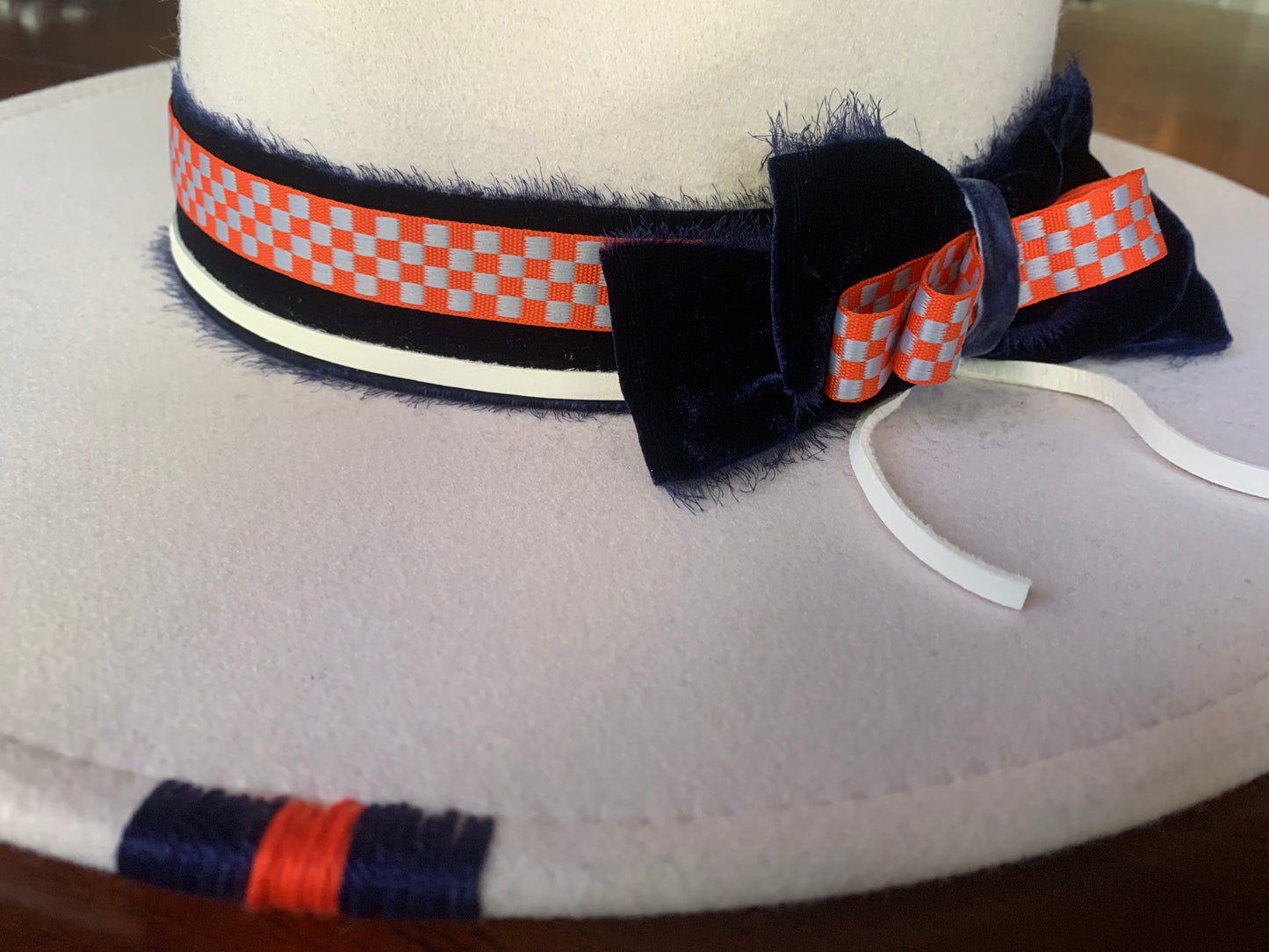 Preppy Rancher in Orange and Navy #wareagles #auburn #tigers #auburntigers #astros