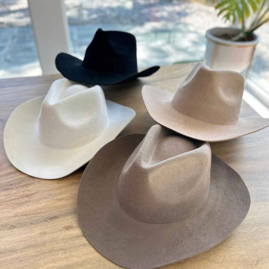 Ivory Australian Wool Cattleman Cowboy Hat
