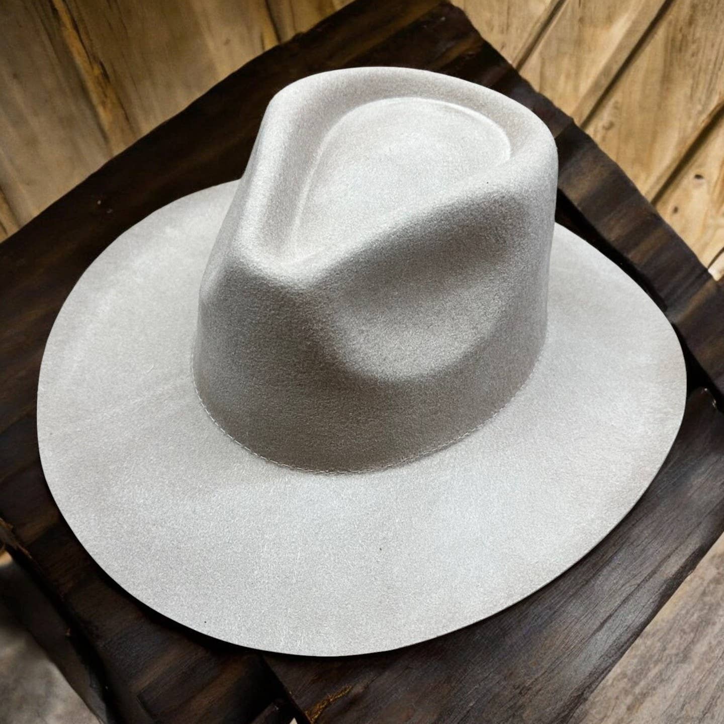 100% Australian Wool Rancher Hat | Brown, Ivory, Stone
