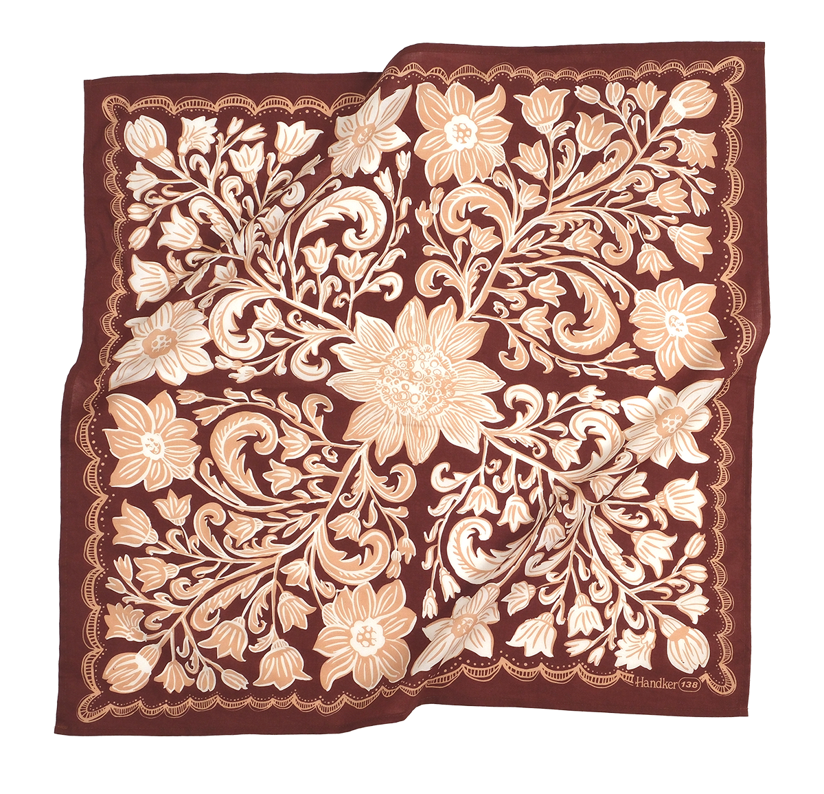 Agatha Mahogany Bandana