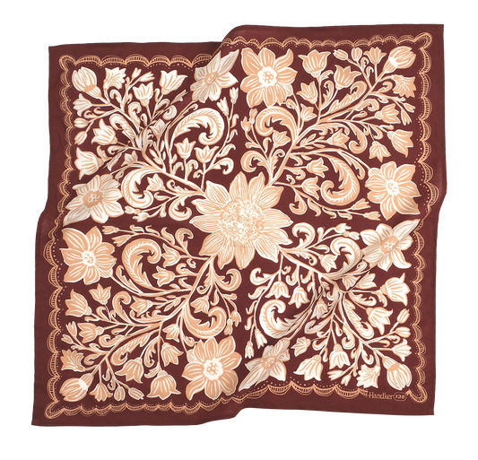 Agatha Mahogany Bandana