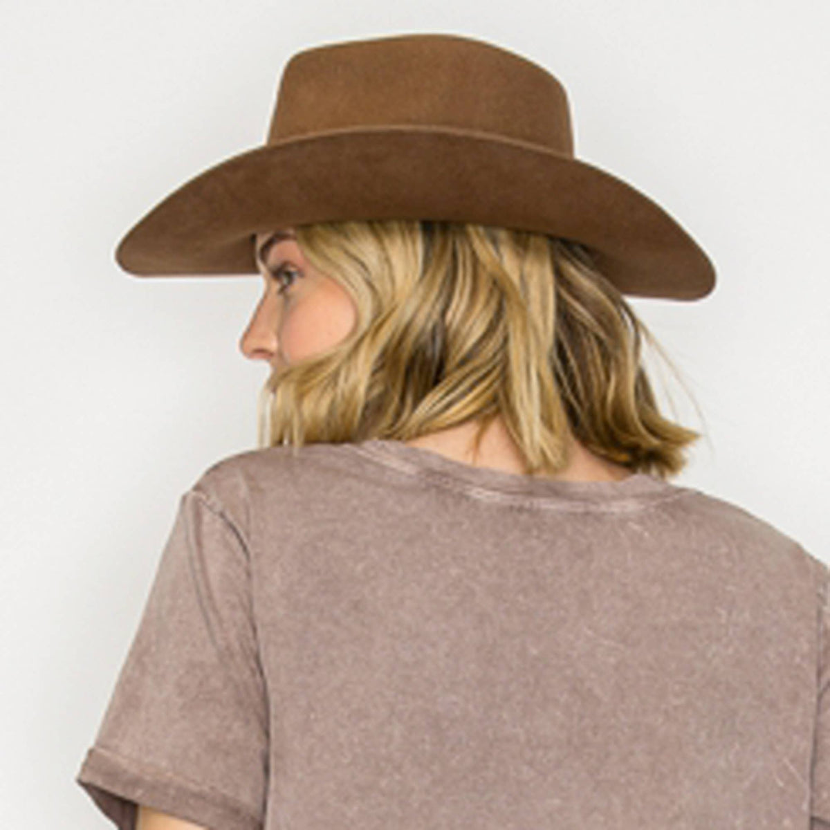Camel Australian Wool Cattleman Cowboy Hat
