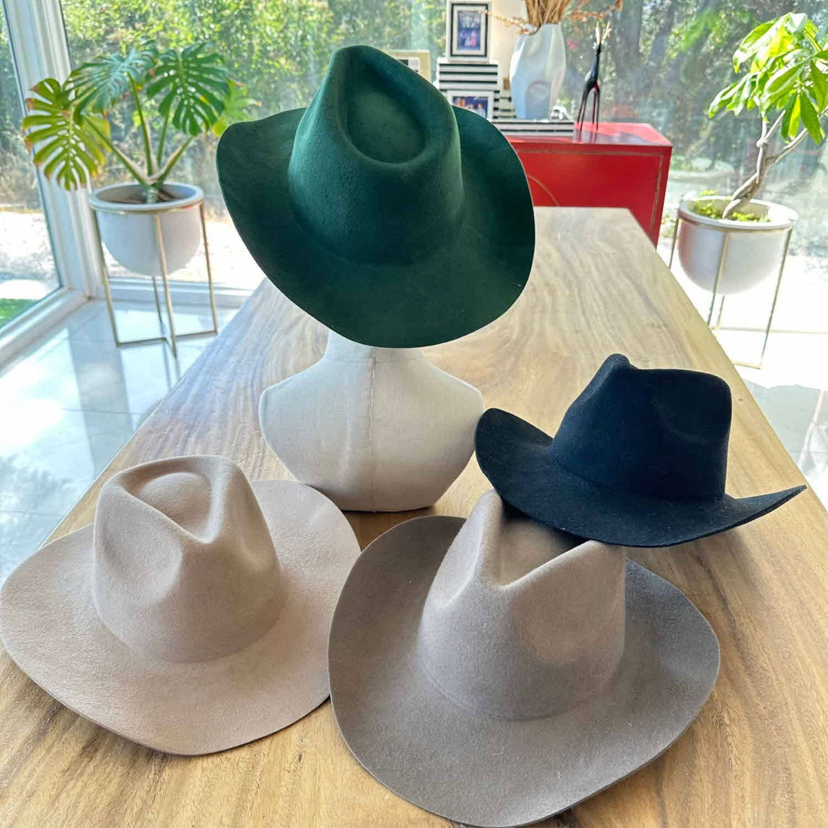 Camel Australian Wool Cattleman Cowboy Hat