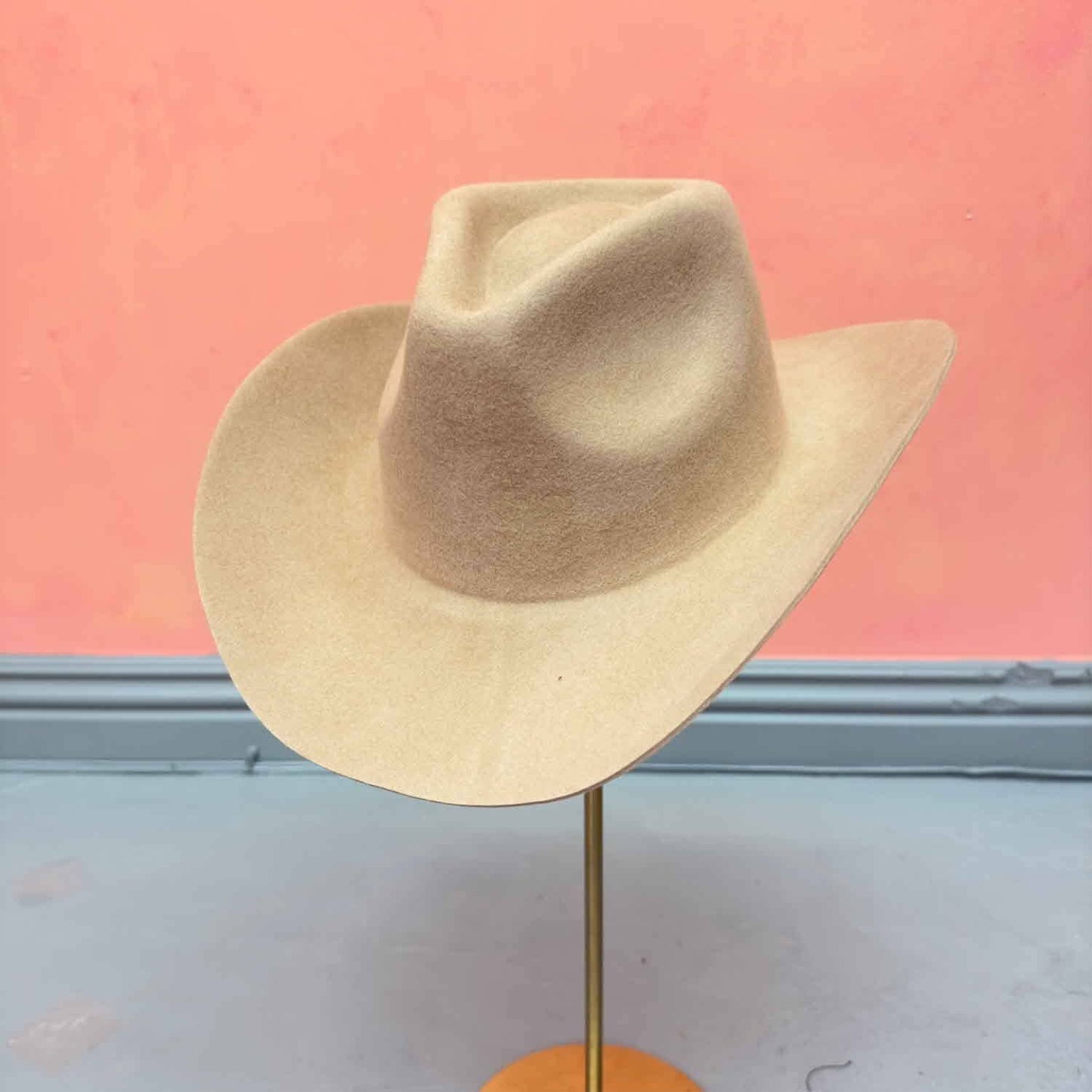 Cowboy Stiff Brim Australian Wool Hat
