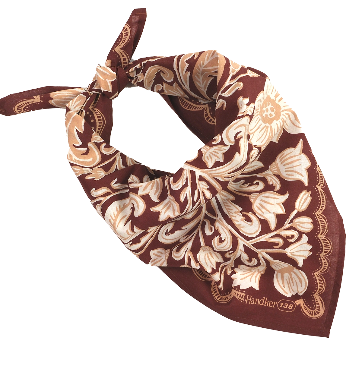 Agatha Mahogany Bandana