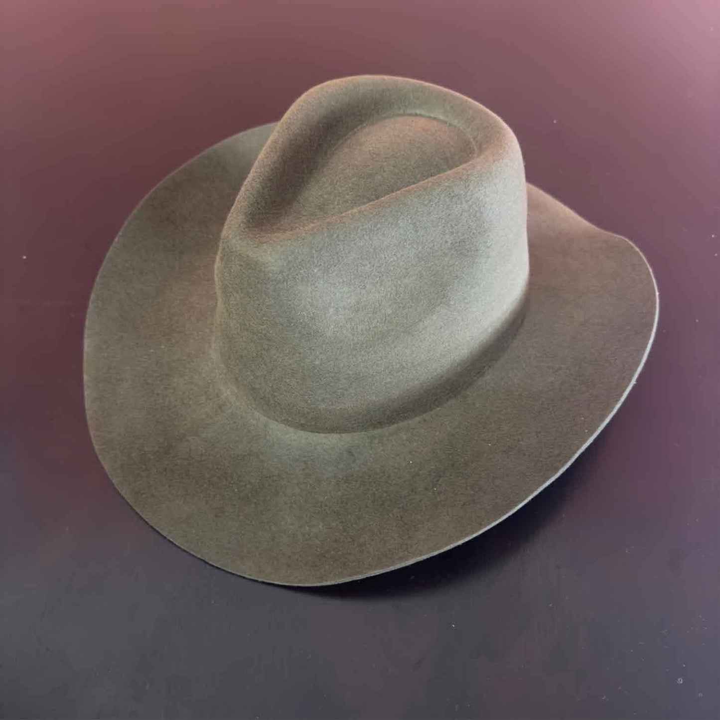 Cowboy Stiff Brim Australian Wool Hat