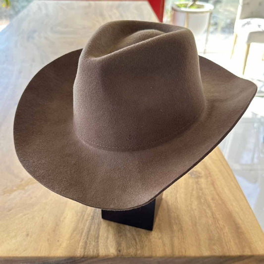 Mocha Australian Wool Cattleman Cowboy Hat