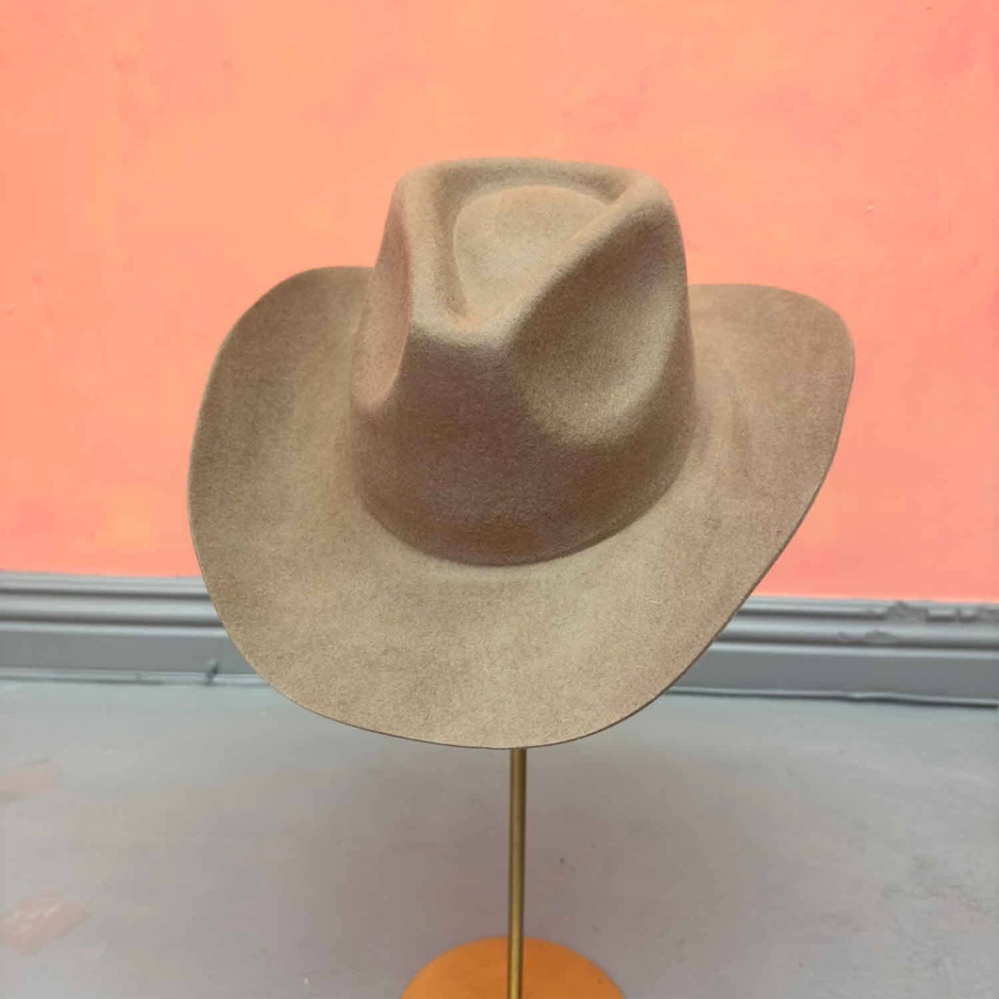 Cowboy Stiff Brim Australian Wool Hat