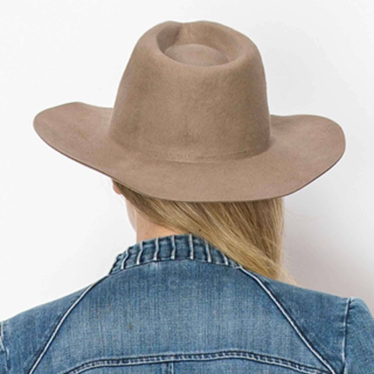 100% Australian Wool Rancher Hat | Brown, Ivory, Stone