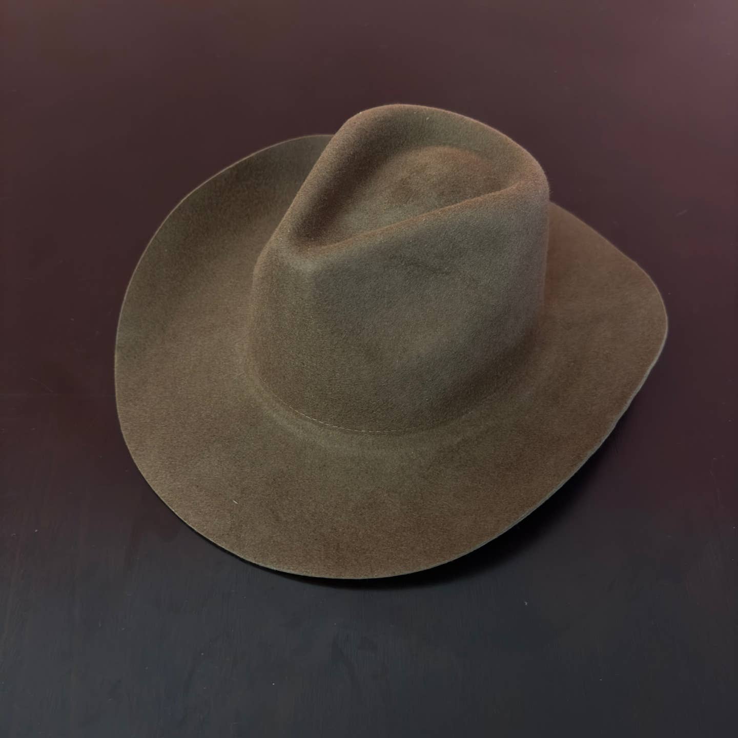 Cowboy Stiff Brim Australian Wool Hat