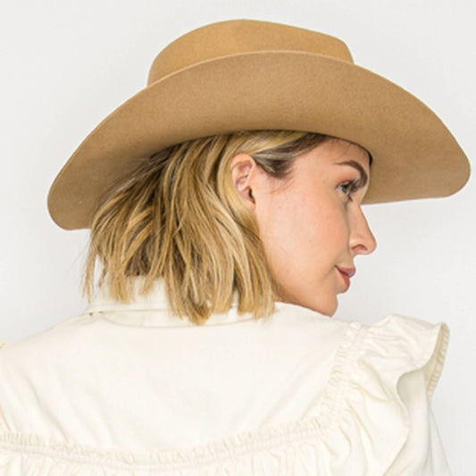 Australian Wool Cowboy Stiff Brim Rancher | Multiple Colors
