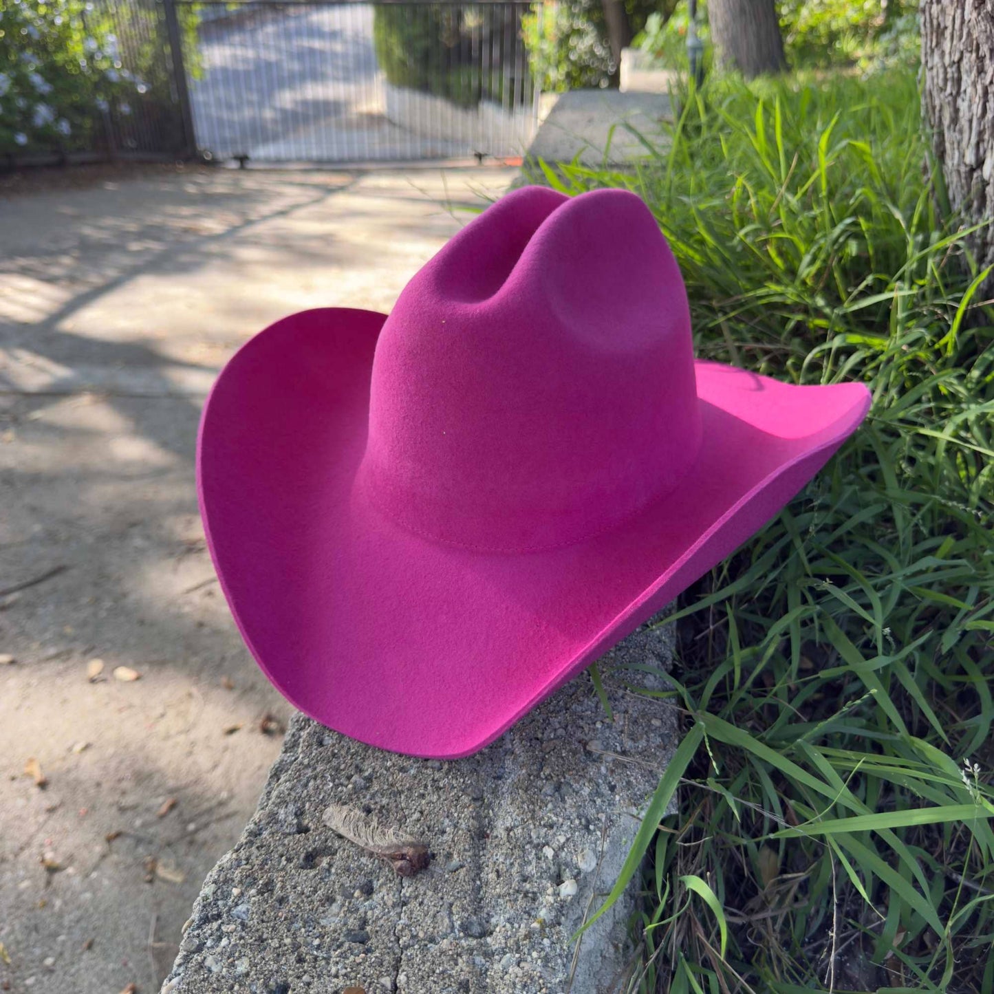 Premium Cattleman Cowboy Hat  made from 100% Australian wool: Black