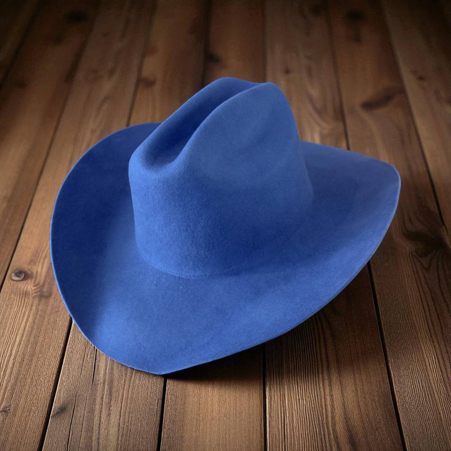 Premium Cattleman Cowboy Hat  made from 100% Australian wool: Black