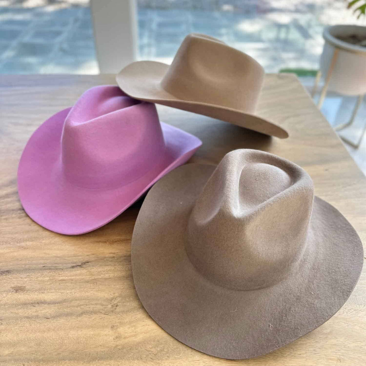 Camel Australian Wool Cattleman Cowboy Hat