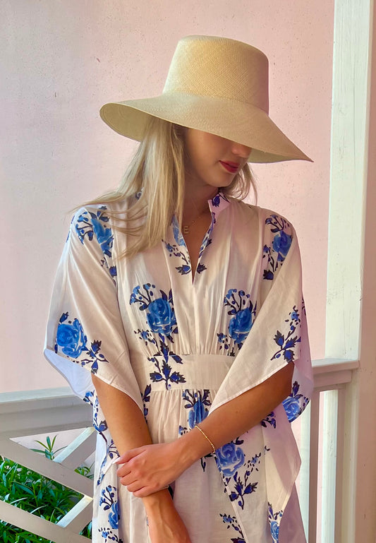 Ocean Bloom Mini Coverup
