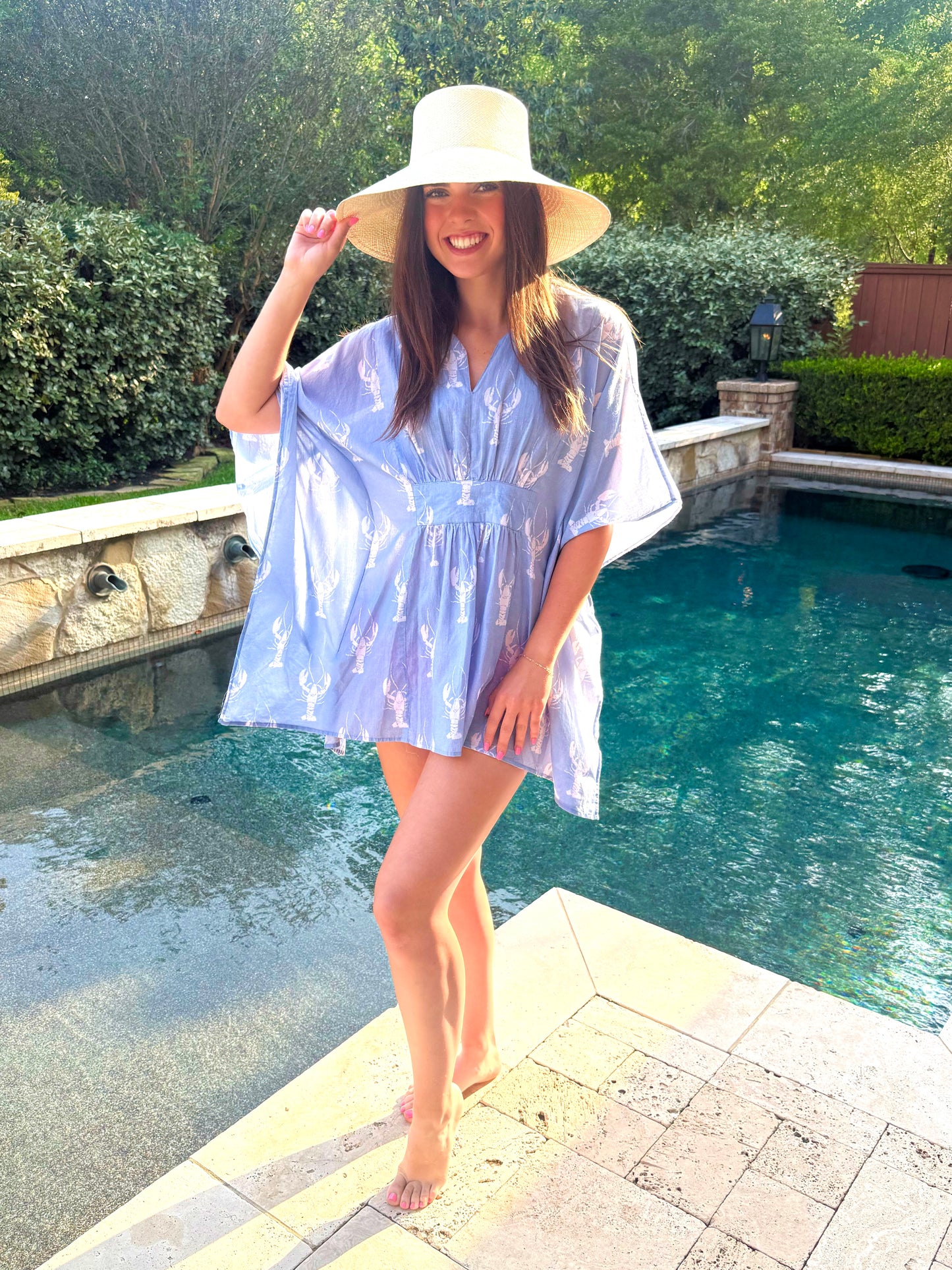 Harbor Lobster Mini Coverup
