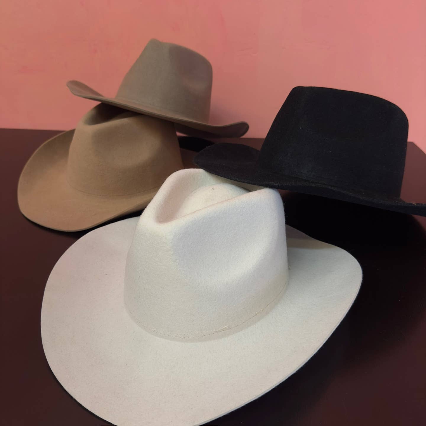 Cowboy Stiff Brim Australian Wool Hat
