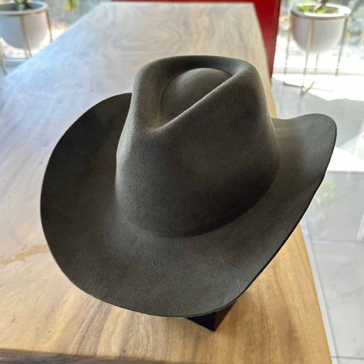 Mocha Australian Wool Cattleman Cowboy Hat