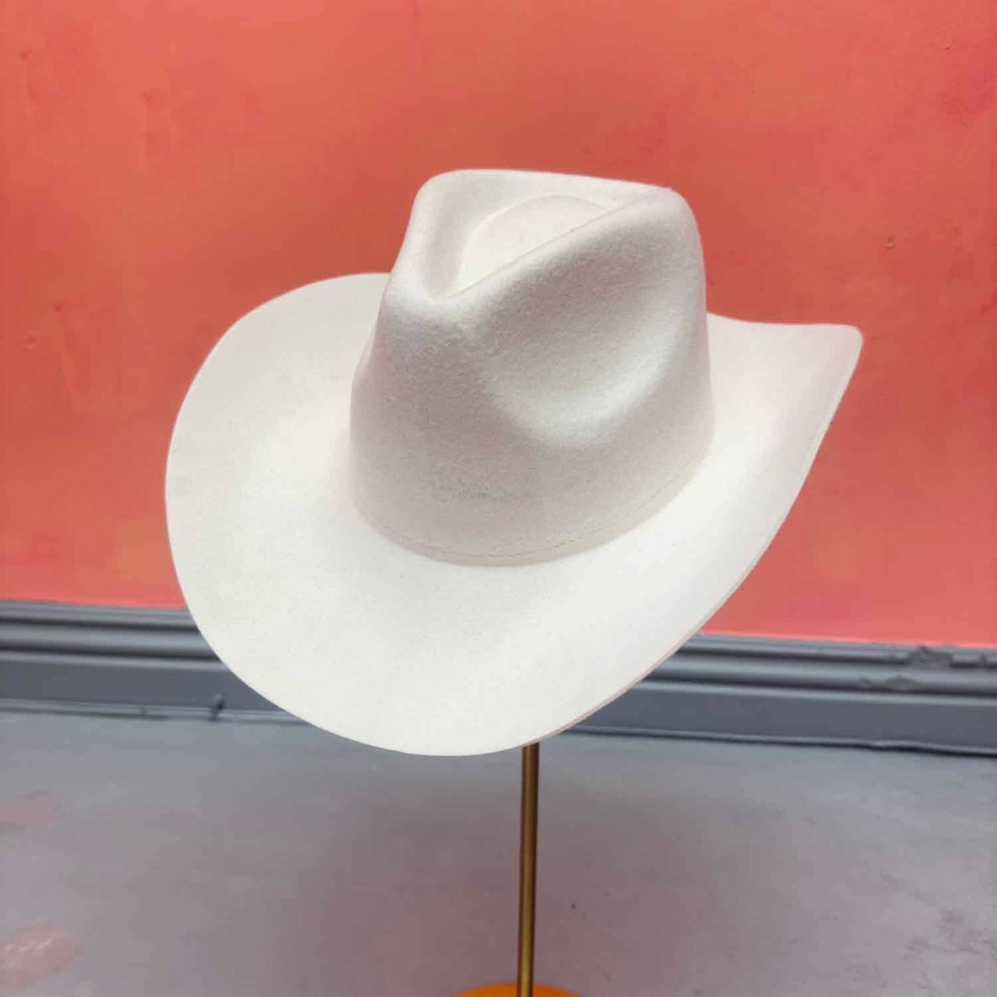 Cowboy Stiff Brim Australian Wool Hat