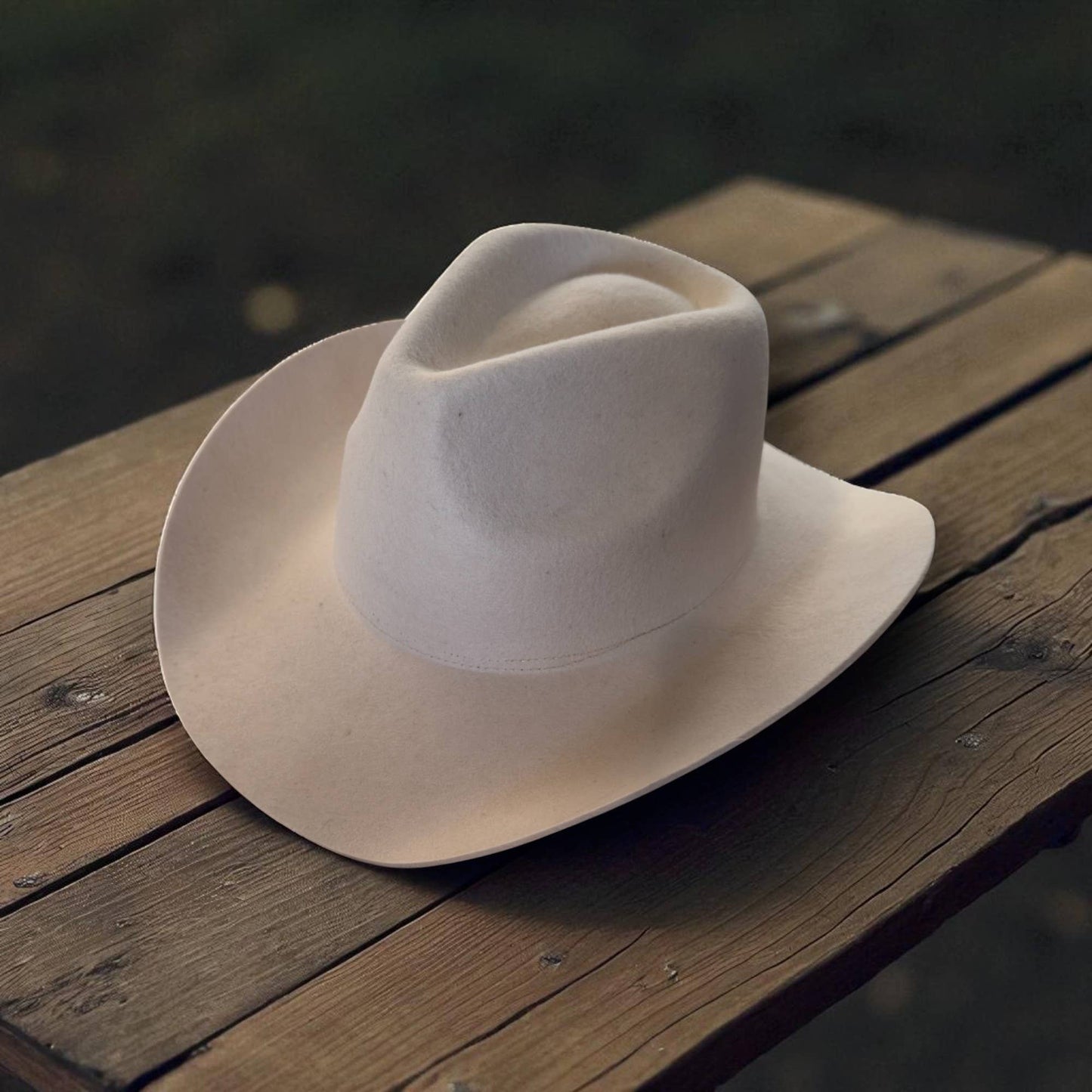 Cowboy Stiff Brim Australian Wool Hat